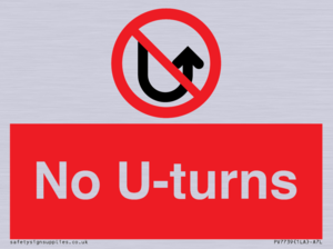 No U-turns