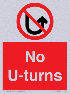 No U-turns