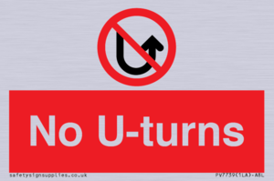No U-turns
