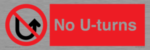 No U-turns