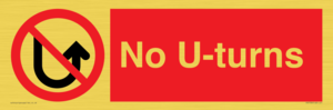 No U-turns