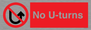 No U-turns