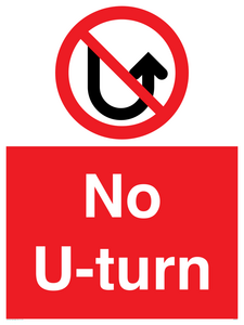 No U-turn 