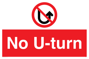 No U-turn 