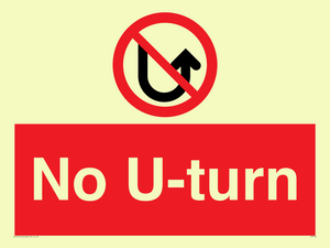 No U-turn 
