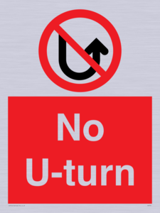 No U-turn 