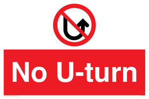 No U-turn 