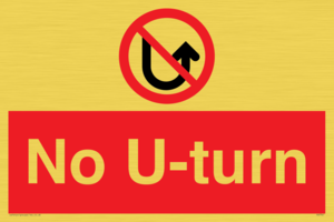 No U-turn 
