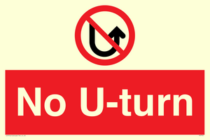 No U-turn 