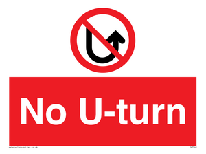No U-turn 