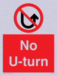 No U-turn 