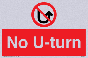 No U-turn 