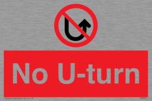 No U-turn 