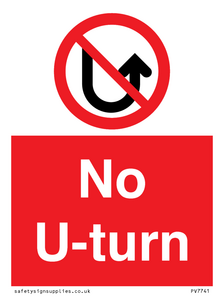 No U-turn 