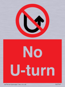 No U-turn 