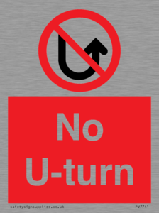 No U-turn 
