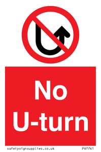 No U-turn 
