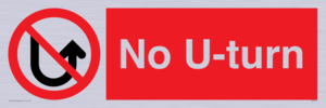 No U-turn 