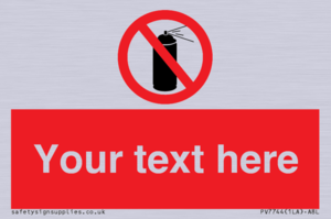 Custom prohibition no aerosol