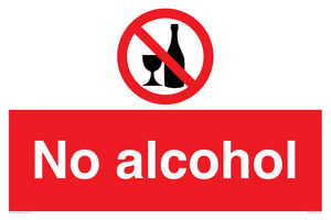 No alcohol