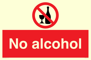 No alcohol
