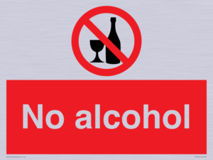 No alcohol
