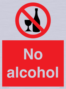 No alcohol