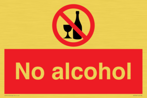 No alcohol
