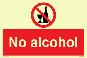 No alcohol