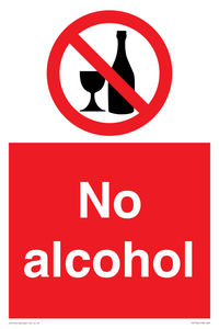 No alcohol