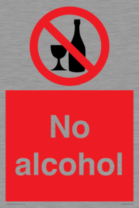 No alcohol