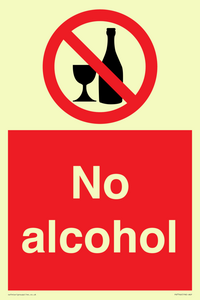 No alcohol
