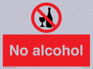 No alcohol