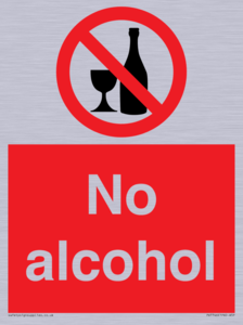 No alcohol
