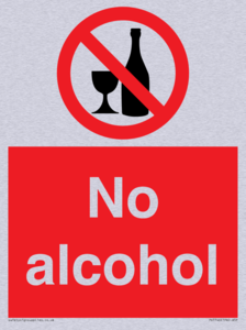 No alcohol