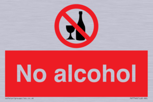 No alcohol