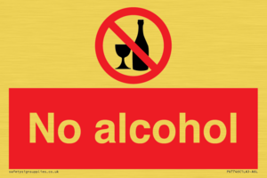 No alcohol