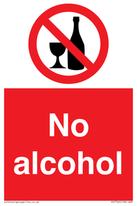 No alcohol