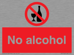 No alcohol
