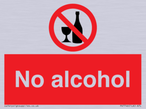 No alcohol