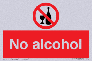 No alcohol