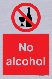 No alcohol