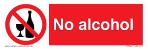 No alcohol