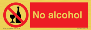 No alcohol