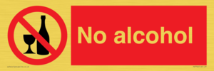 No alcohol