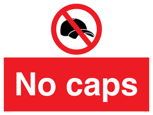 No caps