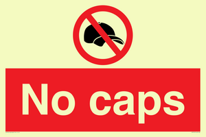 No caps
