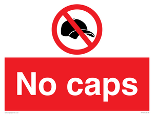 No caps