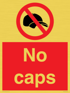 No caps