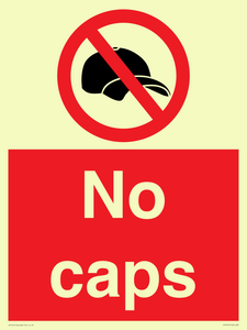 No caps